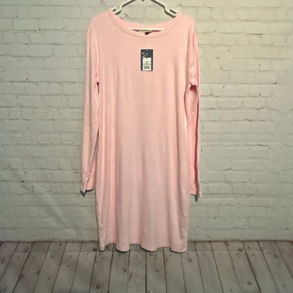 Universal Thread Women’s Pink Long Sleeve Dress – Size XL (NWT) 🌸✨ - Picture 1 of 2